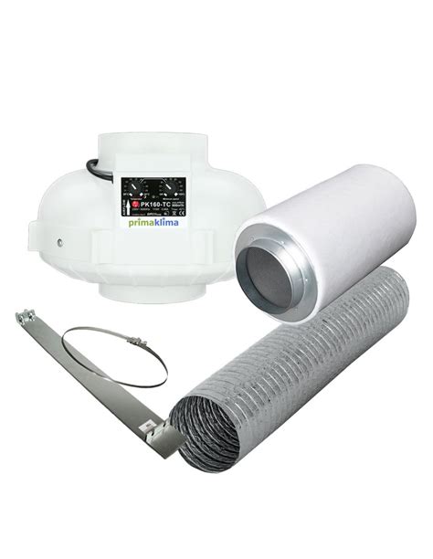 Abluft-Sets Eco-Filter: Starke Geruchskontrolle