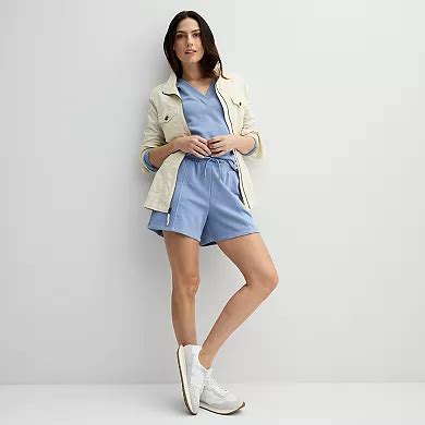 Women's Sonoma Goods For Life® French Terry Seam Detail Shorts