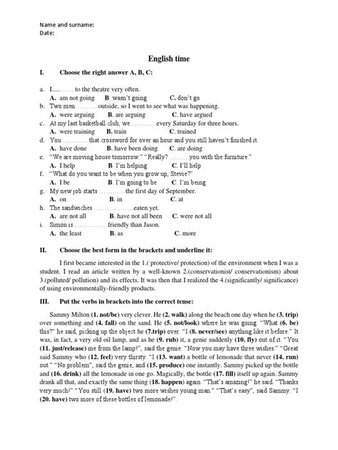 Image result for English Test Level Free Printable