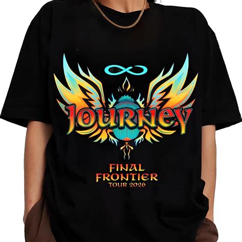 Journey Band Final Frontier 2026 Tour T-shirt, Journey Rock Band Concert Tee, Journey Music ...