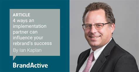 Ian Kaplan on LinkedIn: 4 benefits of working with a rebrand ...