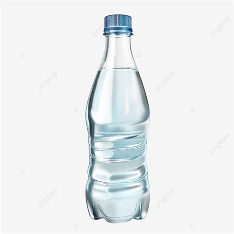 chai nước sản phẩm nền trắng