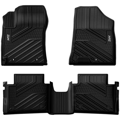 3W Hyundai Kona 2024-2025 2026 (Gas Models Only) Custom Floor Mats ...