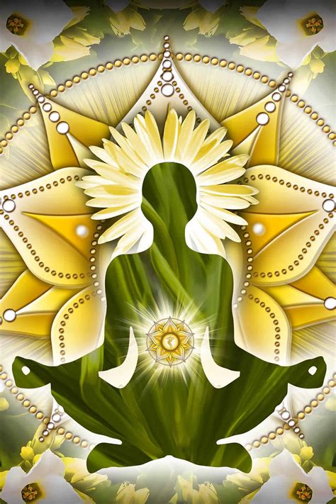 Solar Plexus Chakra Art A Guide To The Chakra System: Understanding