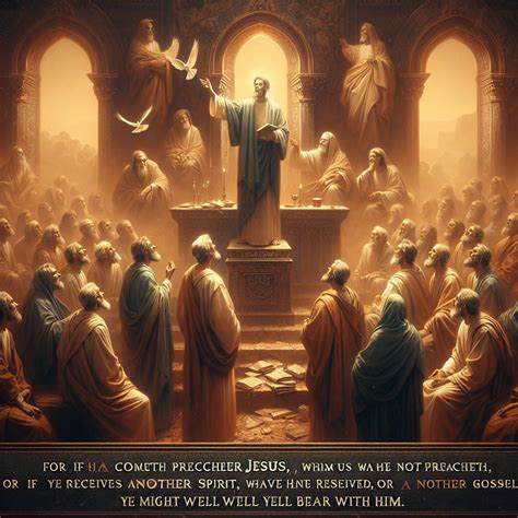 What does 2 Corinthians 11:4 mean? | Bible Art