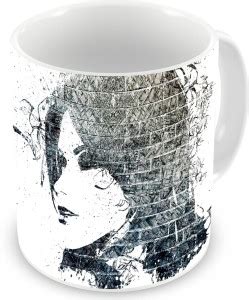 Factorywala Girl Photo Printed Ceramic Coffee/Milk Birthday Gift (300ml ...