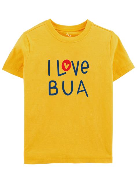 I Love Bua - Tee | Buy online Personalised Baby Tee/T-Shirt/Tees/Jersey ...
