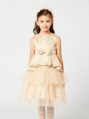 Buy One Friday Tiered Beige Dress Online