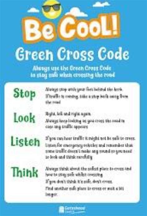 Image result for Green Cross Code 2019