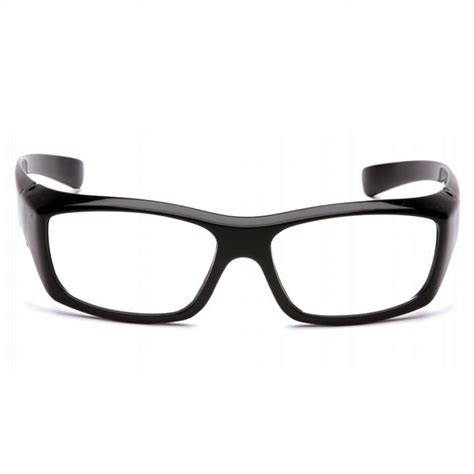 Clear Lens Cheater Glasses ANSI Z87 Safety Glasses With Full Magnifying ...