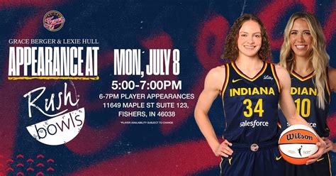 Indiana Fever Meet & Greet at Rush Bowls Fishers, Rush Bowls (Fishers ...