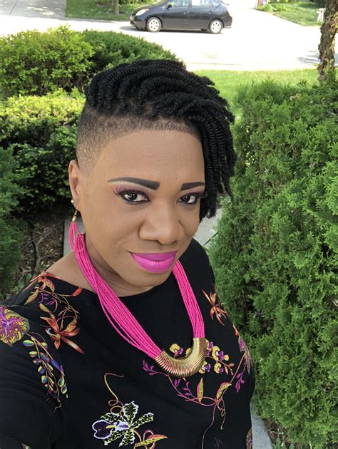 Nubian Twist!!! | Shaved side hairstyles, Braids with shaved sides ...