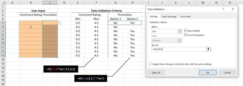 Nested Conditional Data Validation in Excel 的图像结果