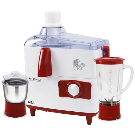 Buy Pringle Real High Efficiency 500 Watt Juicer Mixer Grinder With 2 ...