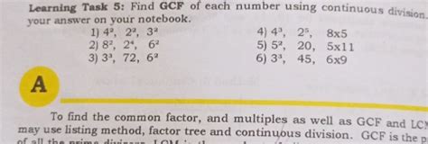 Finding GCF Using Continuous Division 的图像结果