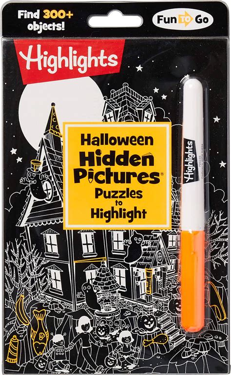 Halloween Hidden Pictures Puzzles to Highlight: Halloween Coloring ...