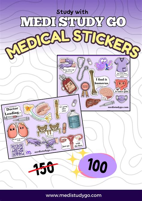 Medical Stickers – Medi Study Go