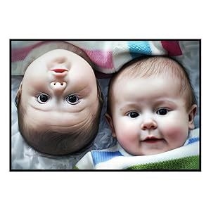 New Born Baby Boy and Baby Girl Cute Poster for Wall Pregnant Women in ...