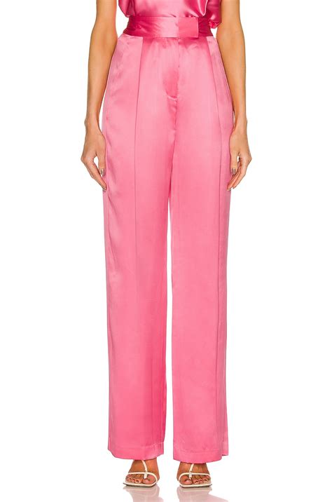 The Sei Wide Leg Trouser in Flamingo | FWRD
