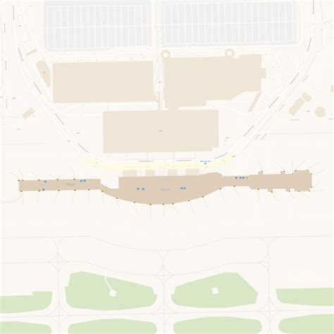 Austin-Bergstrom International Airport airport map | Austin (AUS ...