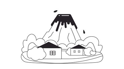 Image result for Animation of Exploding Volcano