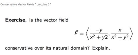 Image result for Conservative Vector Field Applications