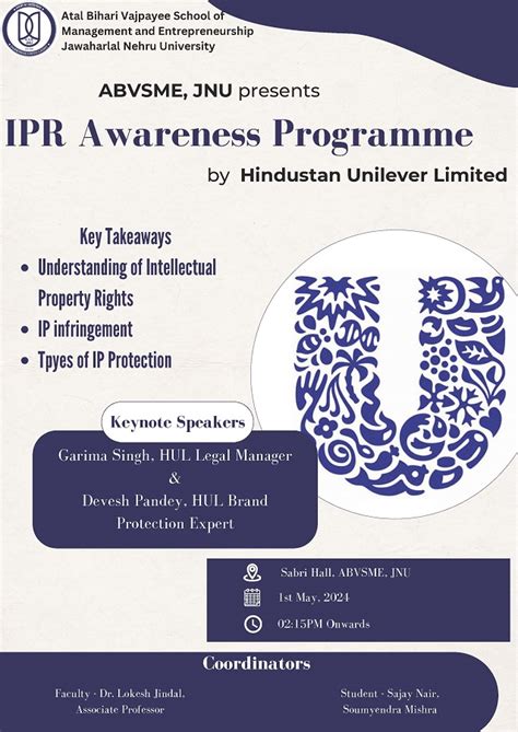 ABVSME organises IPR Awareness Programme by HUL | Official Website of ...