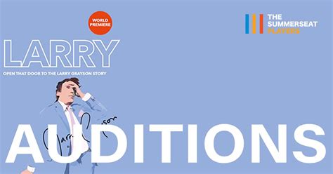 LARRY AUDITIONS - The Larry Grayson story., Smithy St, BL0 9AT ...