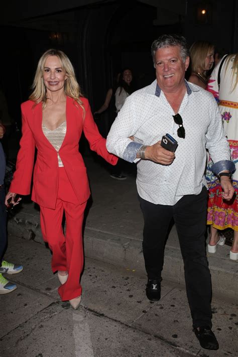 Taylor Armstrong and Husband John H Bluher at Craig's in West Hollywood ...