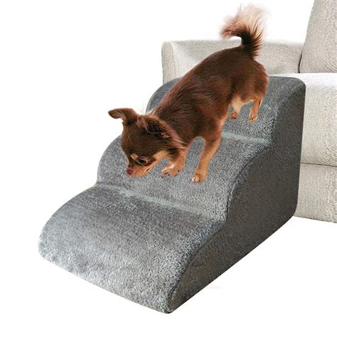 Buy 3 Steps Dog Stairs Ladder - Pet Stairs Step Ramp Sofa Bed Ladder ...