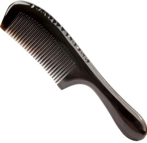Buy JXOFROAD black horn beard comb,Traditional handicraft anti-static ...