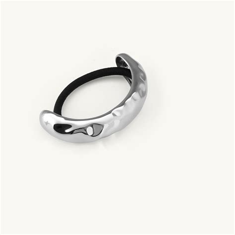 Hammered Curve Hair Tie – PALMONAS