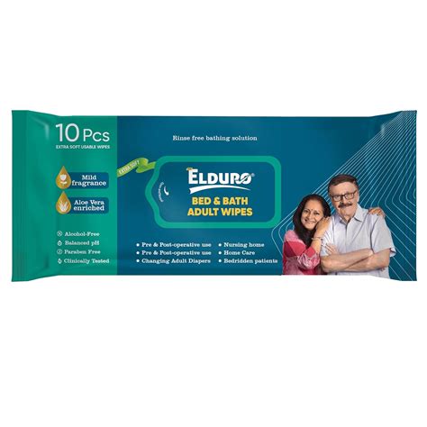 ELDURO Wipes, Wet Wipes, Wet Wipes for Face, Wet Wipes for Adults, Wet ...