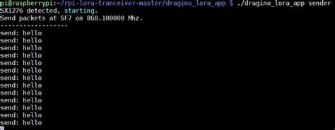 Node to Node Communication on Lora with Raspberry Pi 4 – Robocraze