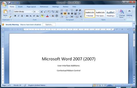 Download free MICROSOFT OFFICE 2007 WORD - backuppanda