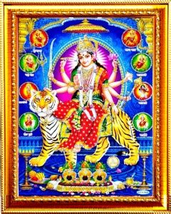 SUNINOW Durga maa photo frame Religious Frame Price in India - Buy ...
