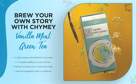 Chymey | Range of Exotic Herbal Teas (Vanilla Mint Green Tea) : Amazon ...