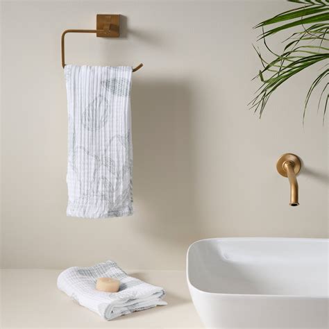 Hand Towels | Vine Bloom | Cotton Gauze | Hand Towel