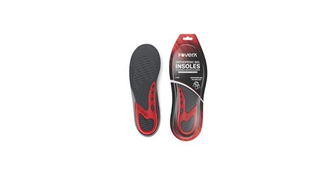 FOVERA Gel Insole for Shoes Men | Dual Gel Technology for All Day ...