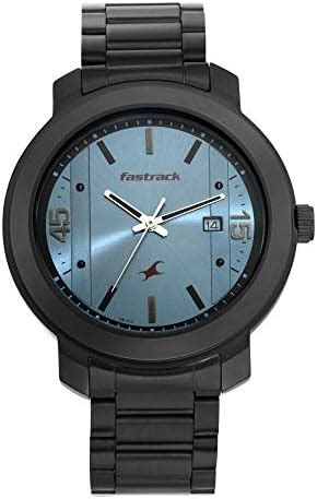 Fastrack Black Magic Stainless Steel Analog Dial Men's Watch-Nl3089Nm01 ...