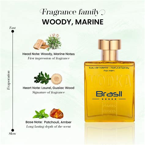Vodka Brazil Yellow Perfume For Men 100ml