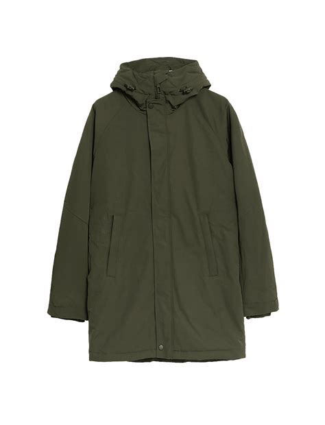 Buy Borg Lined Parka Jacket with Stormwear™ at Marks & Spencer