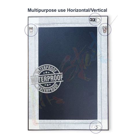 Art Street Decorative Wall Mirror Modern Warnish Black Color Inner Siz ...