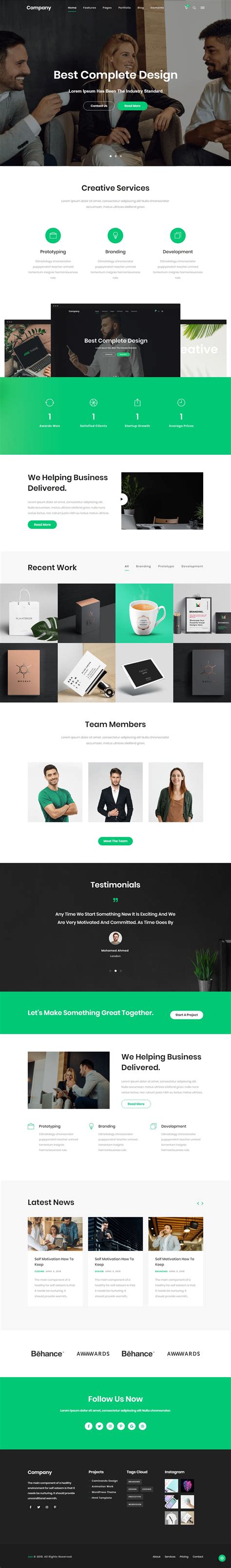 Pin on Responsive HTML5 Website Templates