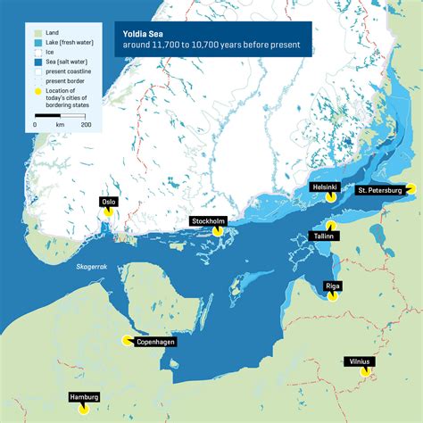 Baltic Sea River Map