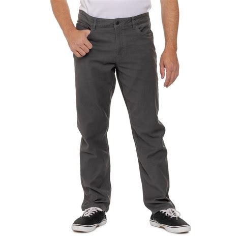 Ben Sherman Stretch Twill Loop Back Terry Pants - Save 77%