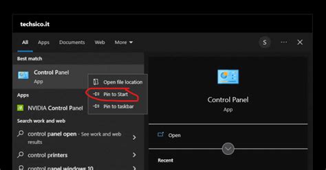 Control Panel Open Windows 10 的图像结果
