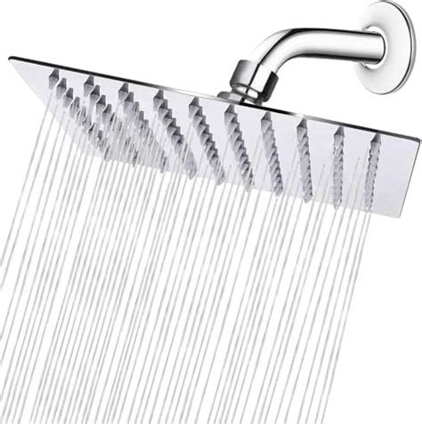 OPENBOX Ultra Slim Overhead Shower, (4x4 Inch) Square SS-304 Grade ...
