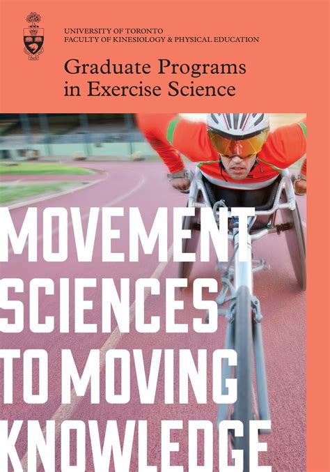 Graduate Programs in Exercise Science by U of T Kinesiology & Physical ...