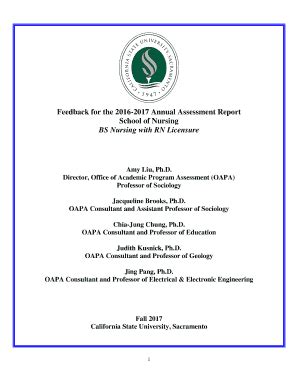 Fillable Online assessment - Sac State Fax Email Print - pdfFiller